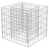 Gabion Planter Galvanised Steel Stone Basket Raised Bed Garden Wire Cage Fench