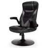 Ergonomic Gaming Chair High Back Leather Rocking Racing Chair W/ Lumbar Support