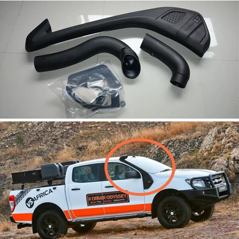 Air Intake Airflow Snorkel Kit For Ford Ranger T6 with Gas Struts Spri