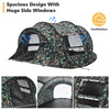 3-4 Man Pop up Camping Tent Hiking Outdoor Tent 2 window 2 door floor Waterproof