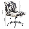 Office Occasional Chair Comfy Executive Armchair Computer 360°Swiveling Seat UK