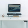 Floating Monitor Riser Desktop Speaker Stand Holder Desk Clamp-on Storage Shelf