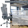 Ergonomic Office Chair Breathable Mesh Desk Chair High Back Computer Chair Grey