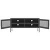 TV Cabinet Steel Stereo Hifi Cabinet Media Unit TV Stands Multi Colours