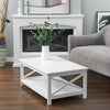 2-Tiers Coffee Table Living Room Sofa Center Side Table Display Tabletop Shelf