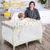 Portable Baby Playard 3 in 1 Convertible Bassinet Cot Bed Toddler Changing Table