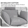 Garden Hanging Egg Chair Cushion Seat Pad In/Outdoor Swing Egg Chair Mat Pillow