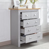 Chest of Drawers Bedside Cabinet Storage Wooden Modern Bedroom Furniture Home