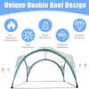 Large Outdoor Gazebo Dome Sun Shelter Party Tent for Garden Camping Shade