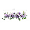 1M Artificial Wedding Arch Rose Flower Row Wall Panel Table Backdrop Party Decor