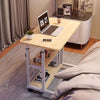 Adjustable Mobile Laptop Table Notebook Desk Sofa Bed Tray Computer StorageShelf