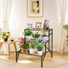 3 Tier Steel Plant Stand Ladder Flower Pot Storage Rack Plant Display Organizer