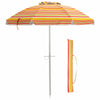Garden Beach Patio Tilting Tilt Umbrella Parasol Sun Shade UPF 50+ Protection 2M