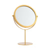 Golden Dressing Table Vanity Mirror FreeStanding Tabletop Makeup Cosmetic Mirror