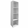 Cube, 2, 3 or 4 Tier Wooden Bookcase Shelving Display Storage Shelf Unit Wood