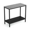 Narrow Low Marble Side Table Sofa End Table Telephone Stand Living Room Office