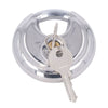 Heavy Duty Round Discus Shackle Padlock 304 Stainless Steel With 72 Keys (70mm)