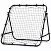 Black Rebounder Net Practise Soccer Kickback Target Goal Teens Adults Training