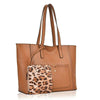 Leopard Print Purse & Large Tote Bag Womens Shoulder Handbag Animal