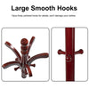 Premium Beech Wood Coat Rack Stand Tree Adjustable Coat Stand For Adults & Kids
