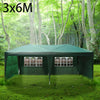 3X3m 3X4m 3X6m Gazebo Garden Marquee Party Tent with Sides Wall Wedding Canopy