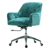 Crushed Velvet Office Chair Accent Swivel Computer Home Chairs Height Adjustable