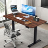 Flamaker 140x70 cm Electric Standing Desk Height Adjustable Computer Desk