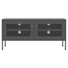 TV Cabinet Steel Stereo Hifi Cabinet Media Unit TV Stands Multi Colours
