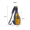 Outdoor Small Chest Pack Travel Sport Shoulder Sling Backpack Crossbody Bag