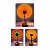 LED Sunset Rainbow Projector Atmosphere Night Light USB Desk Table Lamp Home SP