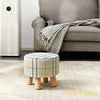 Small Footstool Foot Rest Stool Pouffe Ottoman For Living Room Removable Cover