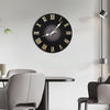 30cm Garden Wall Station Retro CD Record Open Face Decor Indoor Outdoor Clock UK