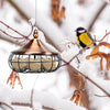 Hanging Wild Bird Feeders Suet Fat Ball Feeder Outdoor Garden Seed Feeding