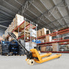Garage Workshop 2.5T Manual Hydraulic Hand Pallet Truck Nylon Wheel Fork Lifting