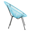 Set of 3 Indoor Outdoor Furniture Garden Patio String Egg Chair & Coffee Table