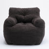 Cord Beanbag Sofa with Tufted Memory Foam filling Bean Bag Chair Armchair QW