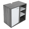 Under Sink Bathroom Cabinet Cupboard Organizer Unit With Door Storage Shelves