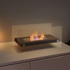 Bio Ethanol Fireplace Glass Burner Fire Bioethanol Rectangular Tabletop Fire Pit