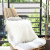 18" Plush Throw Pillow Case Fluffy Plush Sofa Cushion Cover Home Sofa Decor