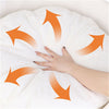 Super Soft Elevated Dog Bed - Half Round Raised Pet Sofa Chair Seat with Cushion