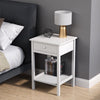 Bedside Tables Nightstand Cabinet White Chest Drawers Storage Bedroom Furnitures