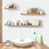 Wooden Floating Shelf Space Saving Floating Wall Shelves Display Shelf Bookshelf