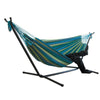 Heavy Duty Outdoor Garden Hammock Stand Garden Bed Chair Rainbow Supports 200kg