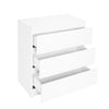 Modern Bedside Table Cabinet Nightstand Bedroom Furniture Storage w/3 Drawers