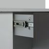 Dressing Table with Drawers, Mirror Stool Set Makeup Desk Vanity Table Bedroom