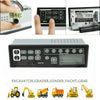 HEAVY DUTY U-M99 12V 24V AM/FM EXCAVATOR RADIO & MP3 PLAYER FOR HITACHI KOMATSU