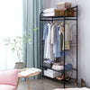 Retro Wire Garment Clothes Rail Rack Open Wardrobe Closet Storage BedroomHallway