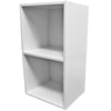 Cube, 2, 3 or 4 Tier Wooden Bookcase Shelving Display Storage Shelf Unit Wood