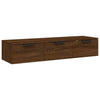 Wall Cabinet Floating TV Unit Media Cabinet Storage Engineered Wood