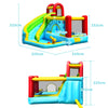 Inflatable Bouncy Castle Water Park Kids Bounce House Outdoor Water Slides Pool